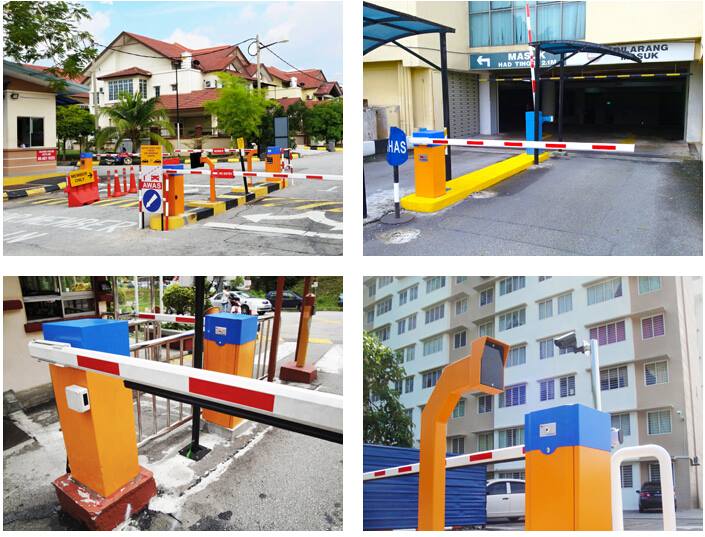 barrier tự động cho bãi xe